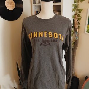 minnesota golden gophers longsleeve | m